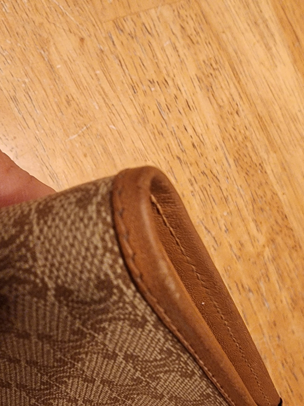 vintage Celine Macadam Triomphe canvas and leather wallet - Picture 5 of 16